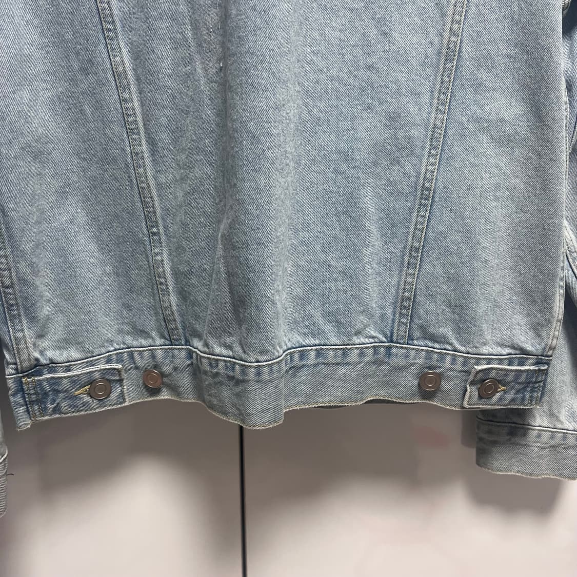 [새상품] 브랜디드 연청 데님 자켓 L 상품이미지6
