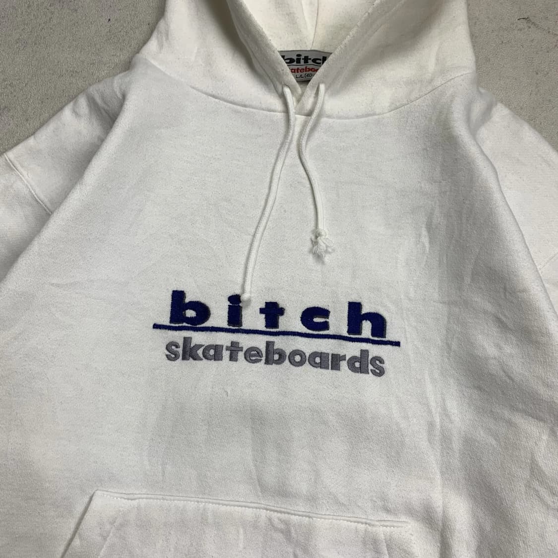 비치 스케이트보드 로고 후드티 상품이미지2