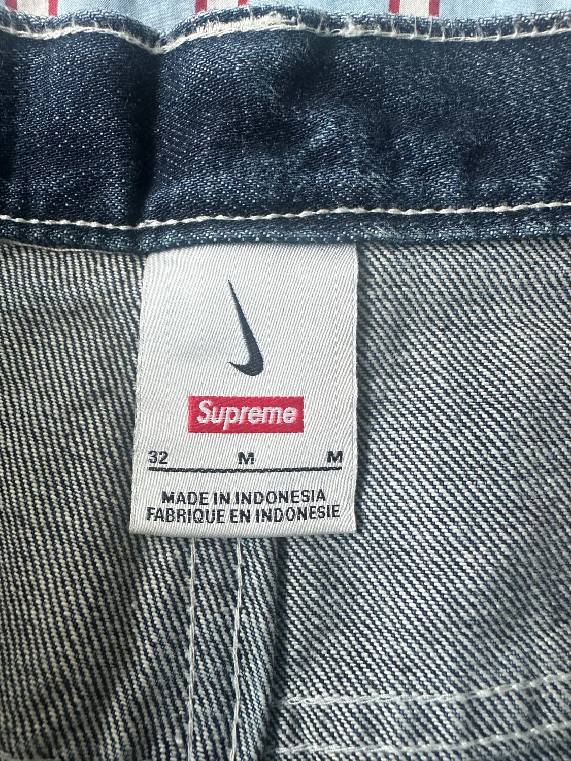 슈프림 나이키 데님 쇼츠 상품이미지4