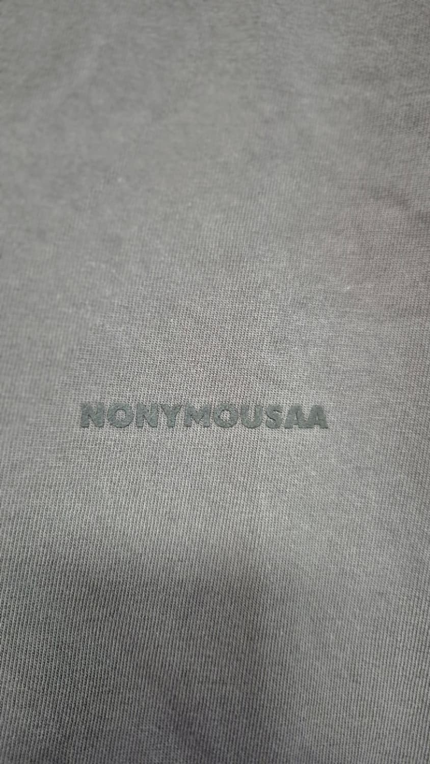 NONYMOUS AA 아이코닉 반팔티 D/GRAY 상품이미지6