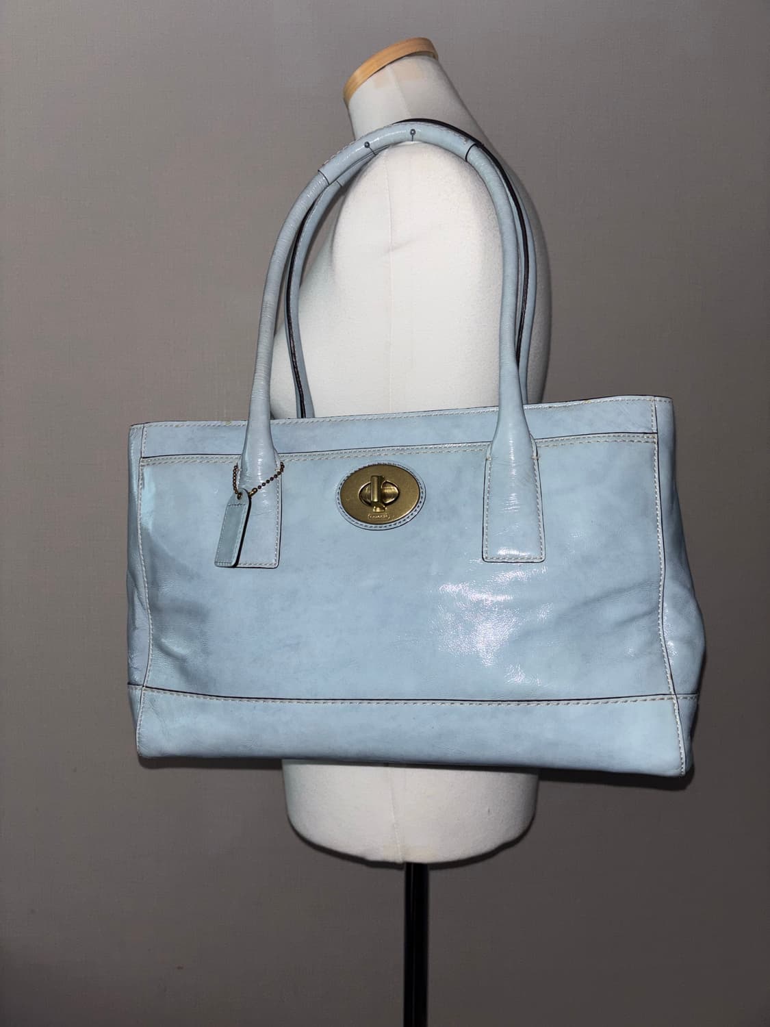 Coach vintage skyblue shoulder bag 상품이미지1
