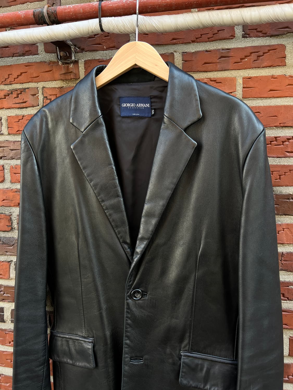 조르지오 아르마니 레더자켓  상품이미지3
