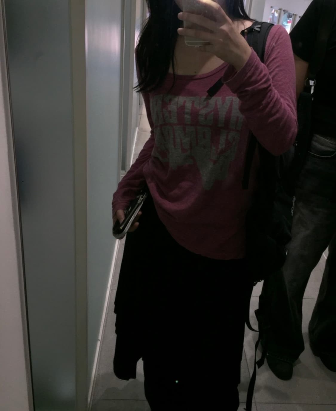 히스테릭 글래머 누워있는 히스걸 롱슬리브 상품이미지4