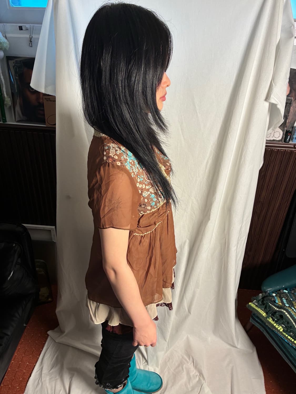 Japanese Vintage mori blouse 상품이미지3