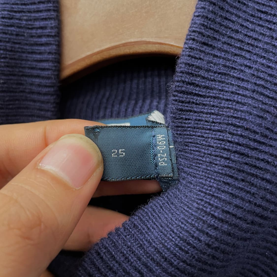 90s 폴로 랄프로렌 하프 집업 코튼 니트 스웨터 상품이미지7