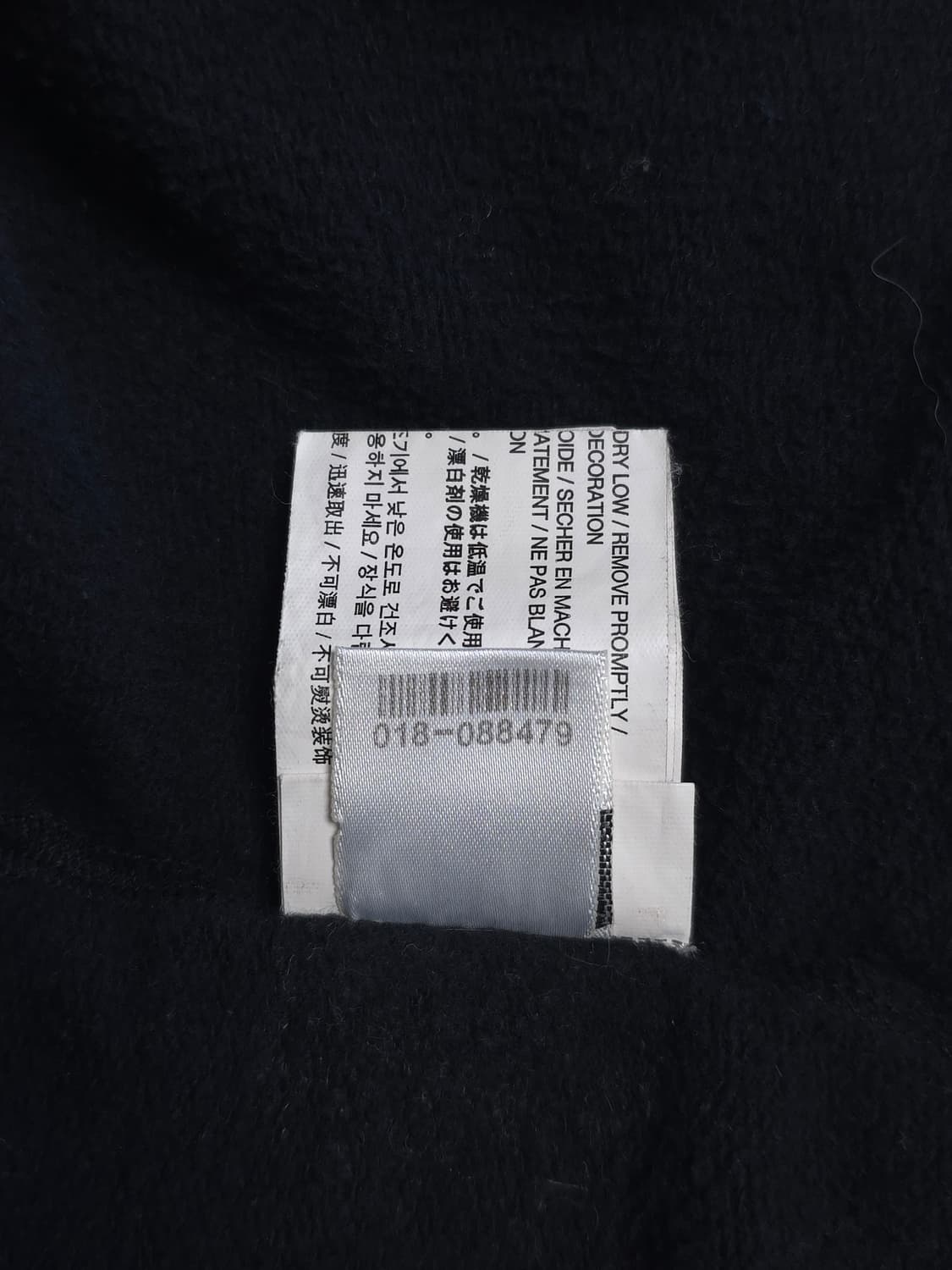 [L] 크롬하츠 홀스슈 플로랄 플리스 후드집업 블랙 상품이미지10