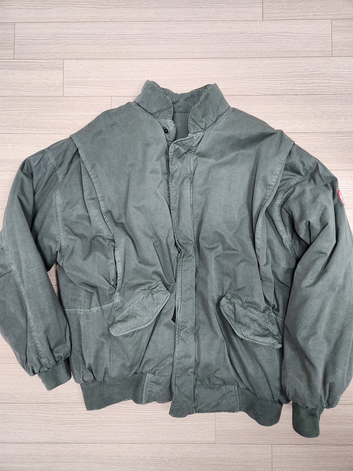 xl 카브엠트 리버서블 봄버 자켓 상품이미지2