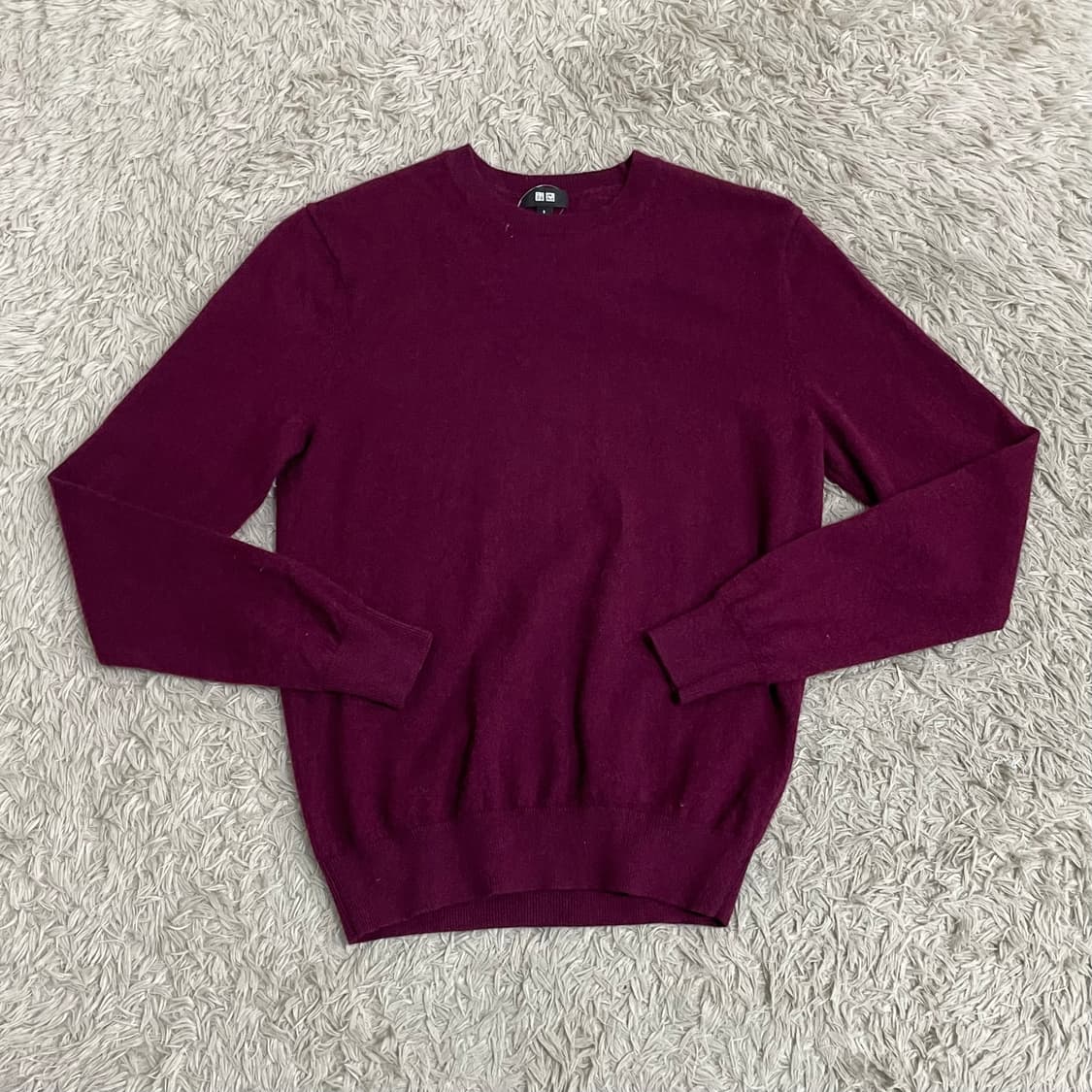 JPN 캐시미어 100% 긴팔 니트 (남S) 상품이미지1