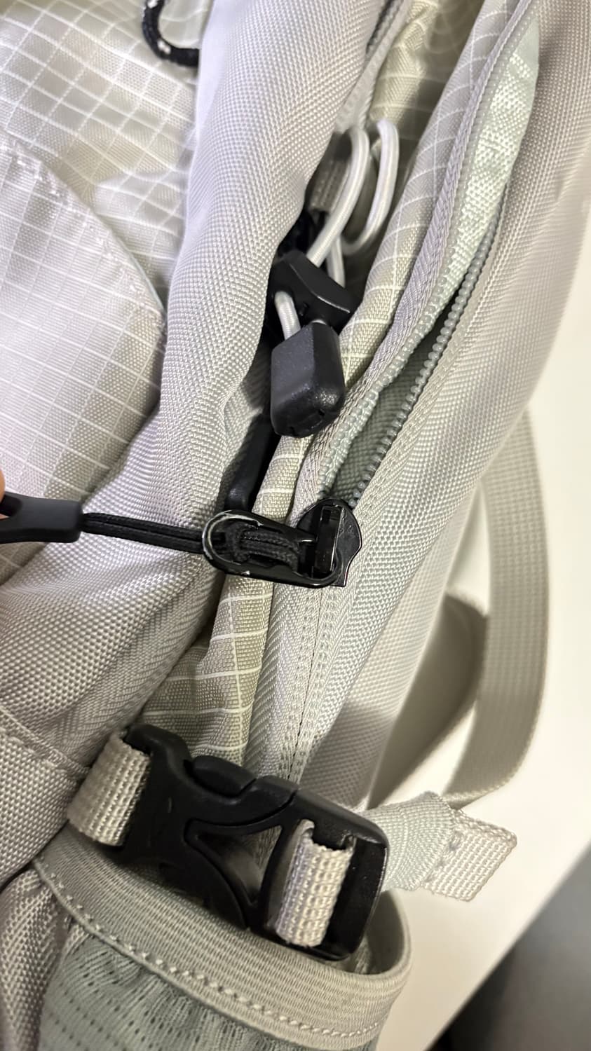 NO11388 나일론 데일리 백팩 (라이트그레이) / 고프코어 상품이미지4