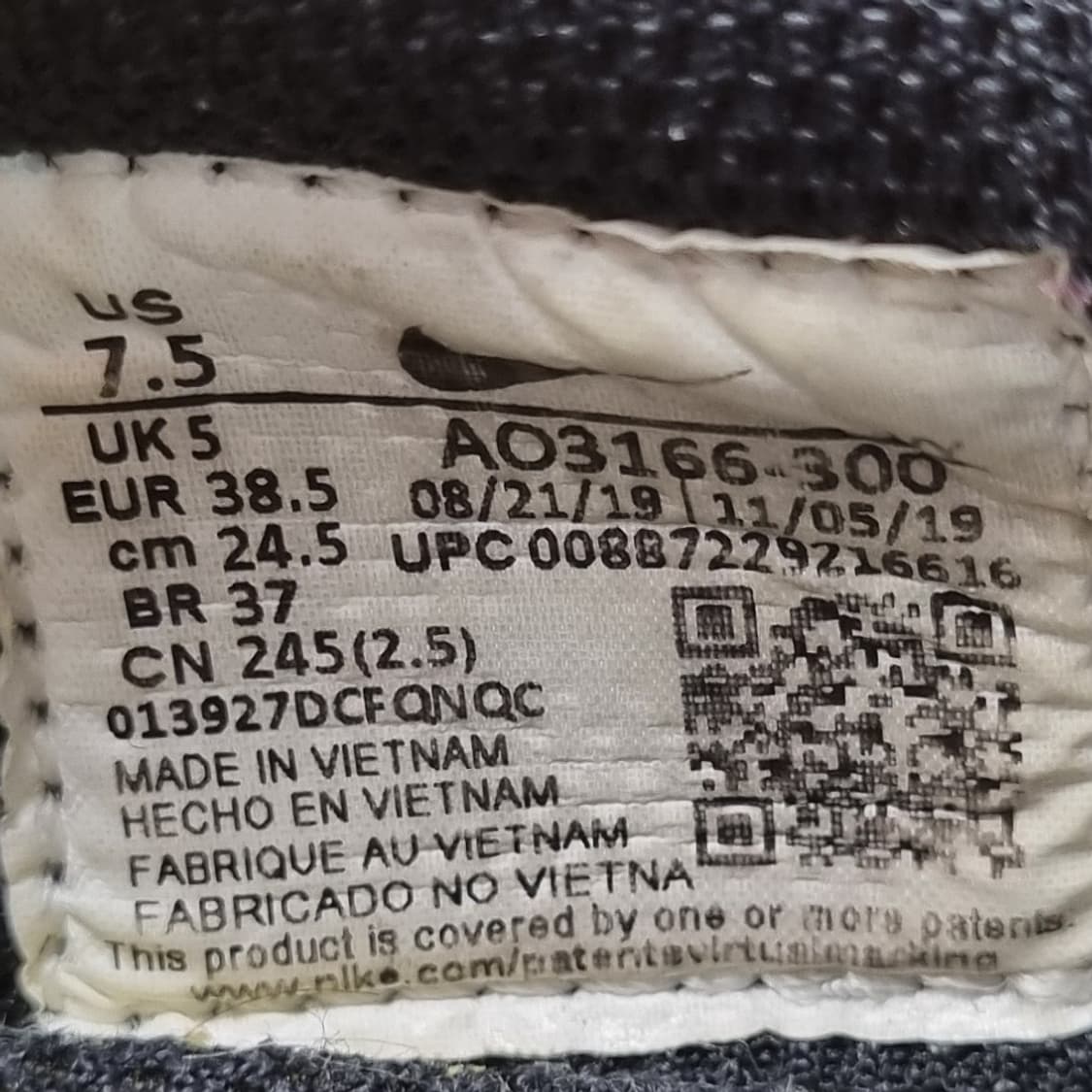 나이키 프리 러브 ox 운동화245  상품이미지6