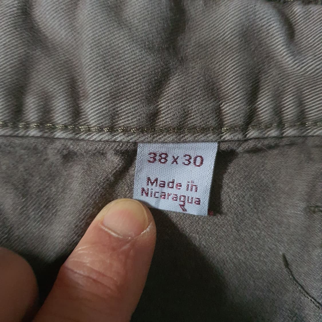 칼하트B324 워시드 트윌 던가리 워크 팬츠 no.81 상품이미지7