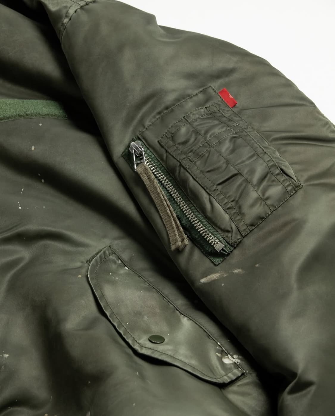 ANACHRONORM 25ss 페인팅디테일 그런지 MA-1 상품이미지6