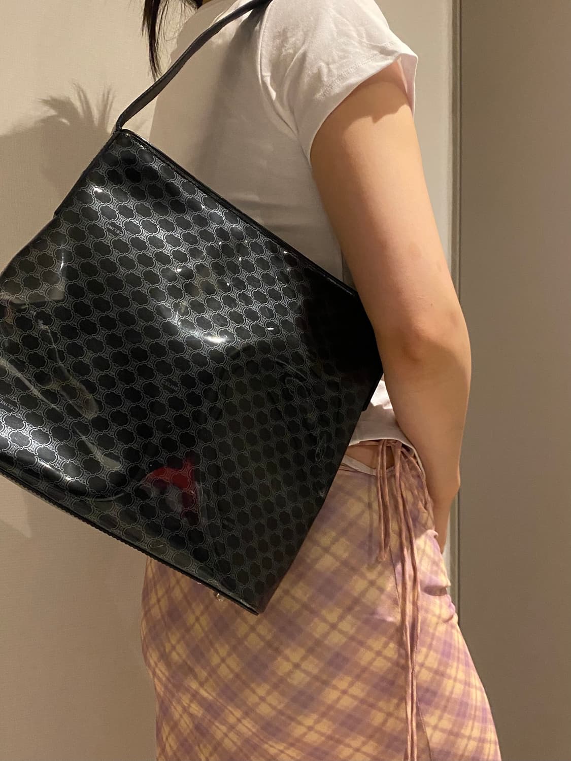 셀린느 마카담 에나멜 숄더백 상품이미지1
