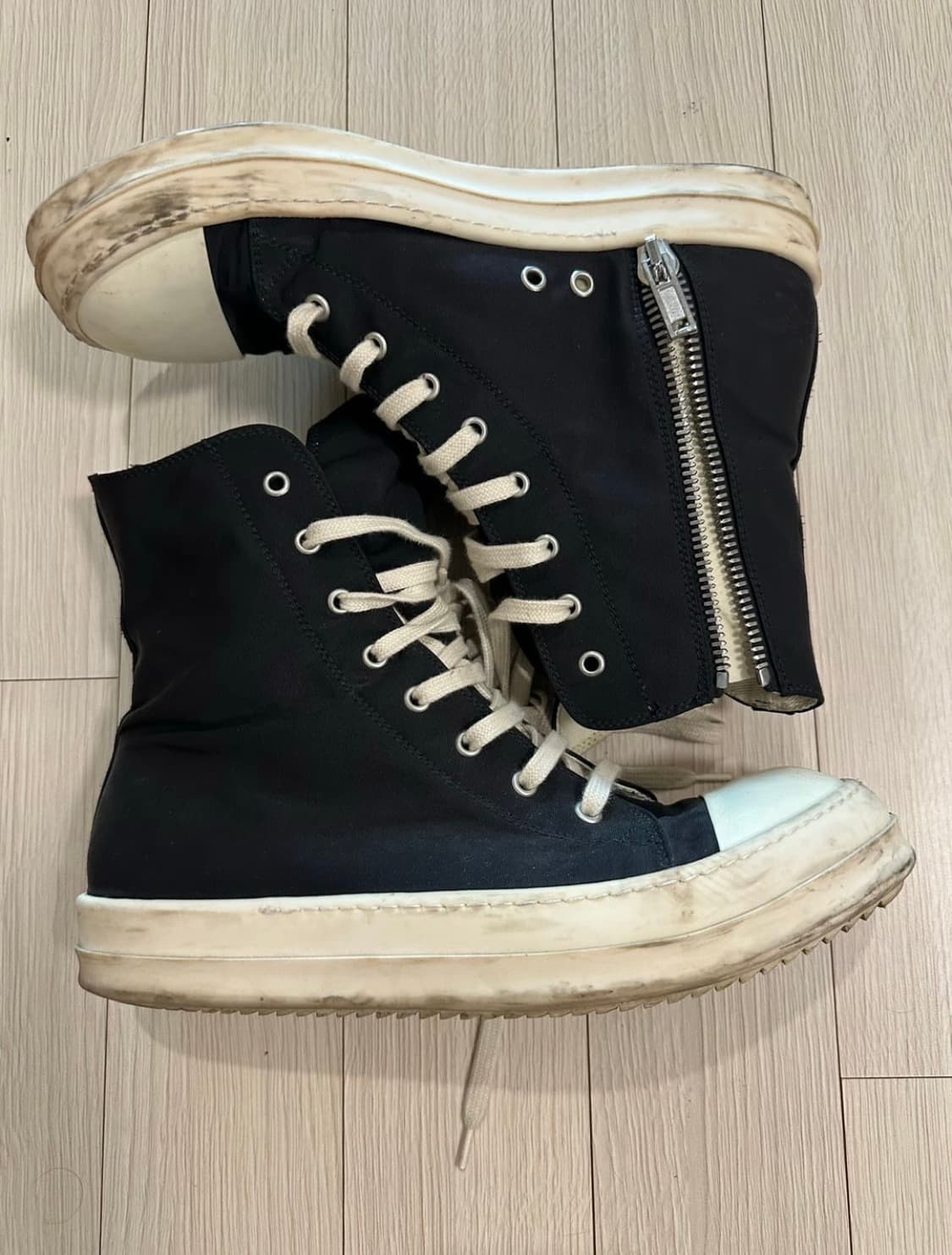 릭오웬스 다크쉐도우 하이탑 컨버스 상품이미지1