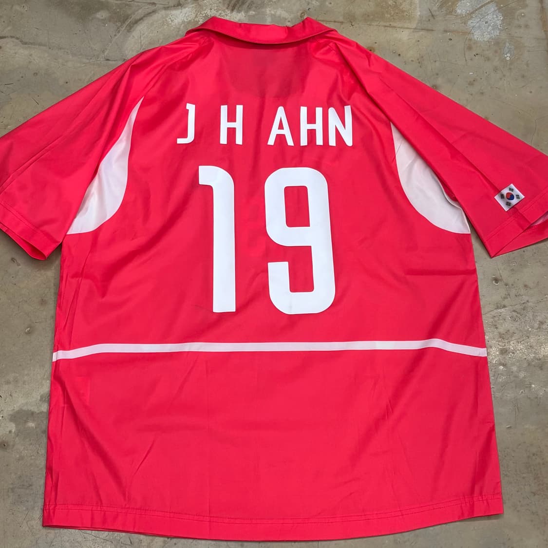 🫶🏻나이키 2002 한일월드컵 한국국대 No.19 안정환 유니폼   상품이미지1