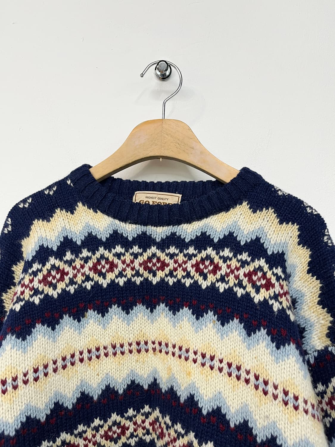  GO FORD 노르딕 니트 상품이미지6