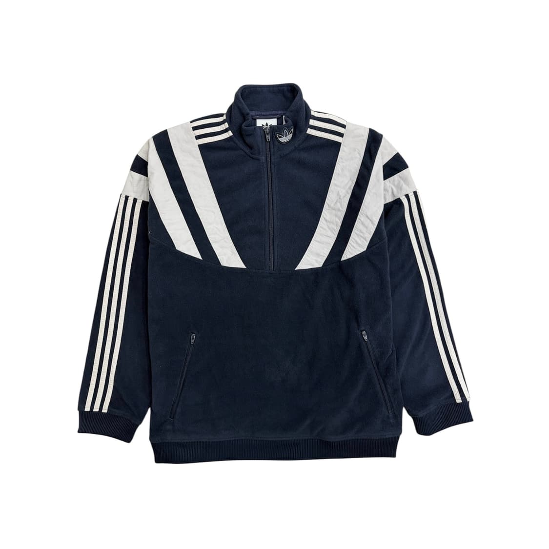 아디다스 발란타 네이비 아노락 후리스 트랙탑 져지 110 xxl 2xl 상품이미지1