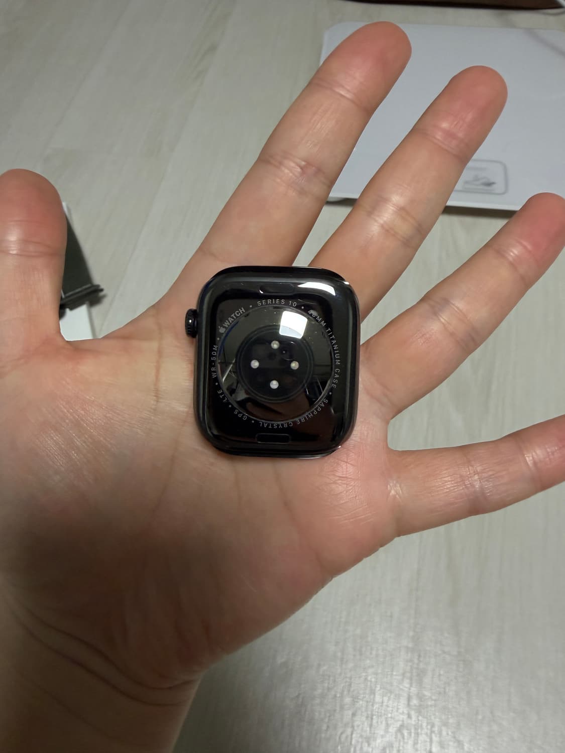 애플워치10 티타늄블랙 46mm 셀룰러 상품이미지3