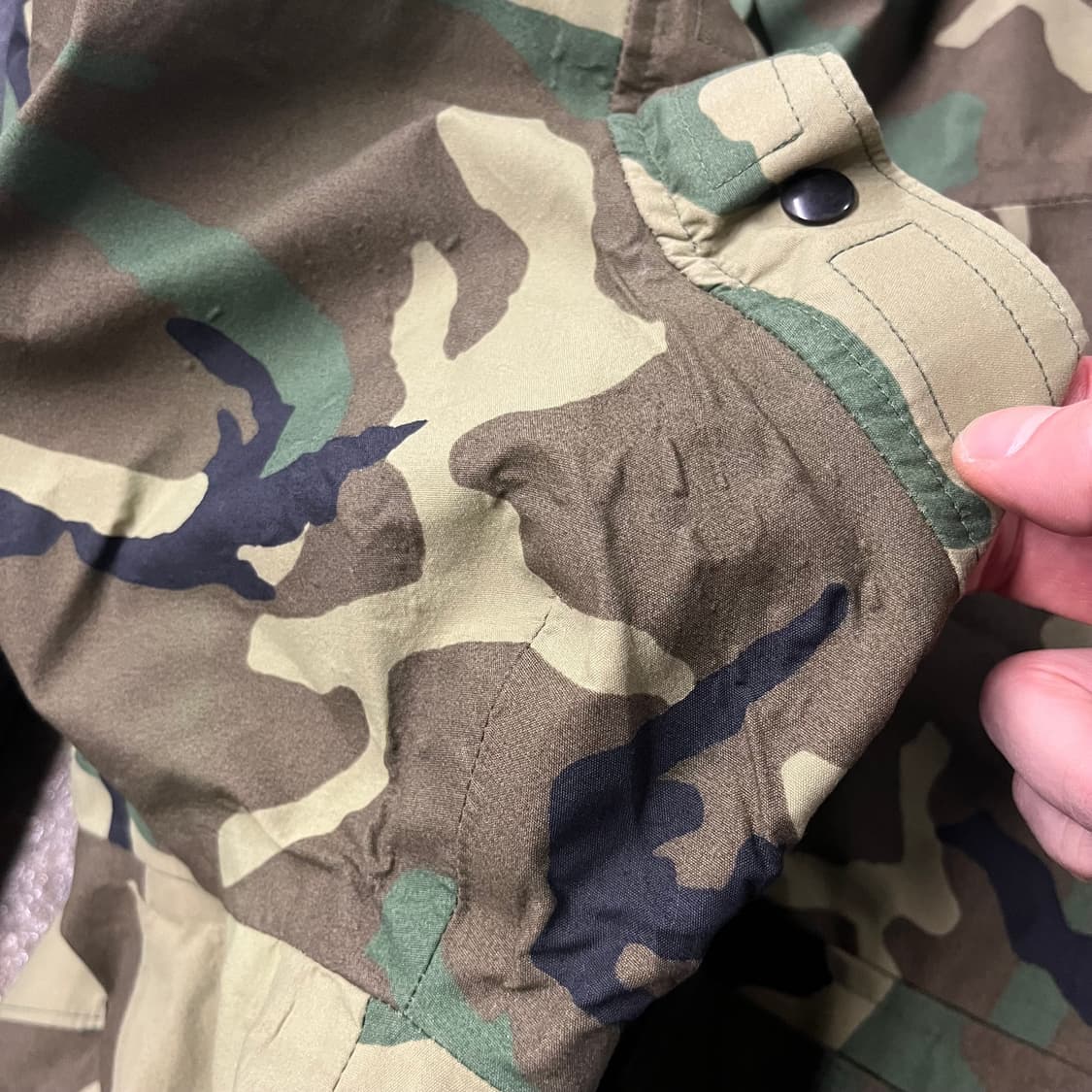 90s 미군 우드랜드 고어텍스 자켓 (L/R) 상품이미지6