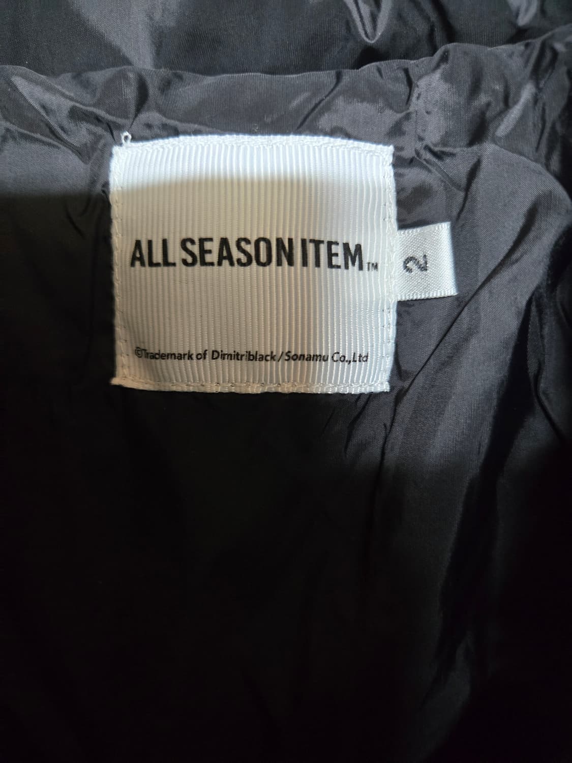 디미트리블랙 패딩 블랙 2사이즈 상품이미지7