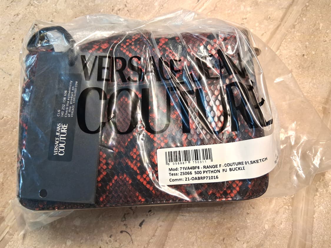 베르사체 진스 꾸뛰르 미니백(와인) / 새상품 상품이미지10