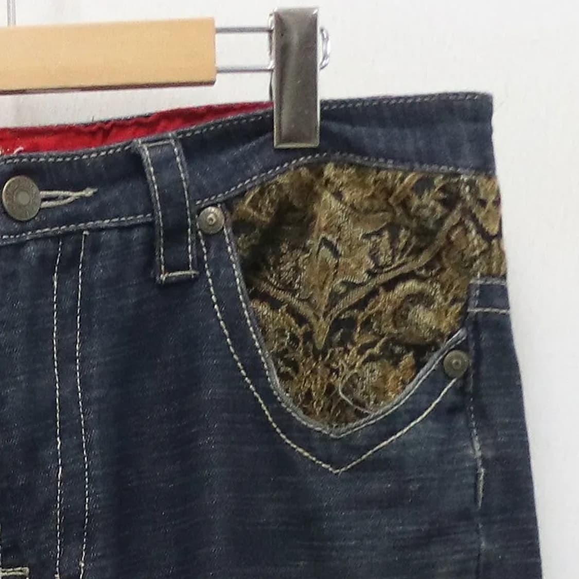 Kanji 오리엔탈 패치 와이드 팬츠 64442 상품이미지5