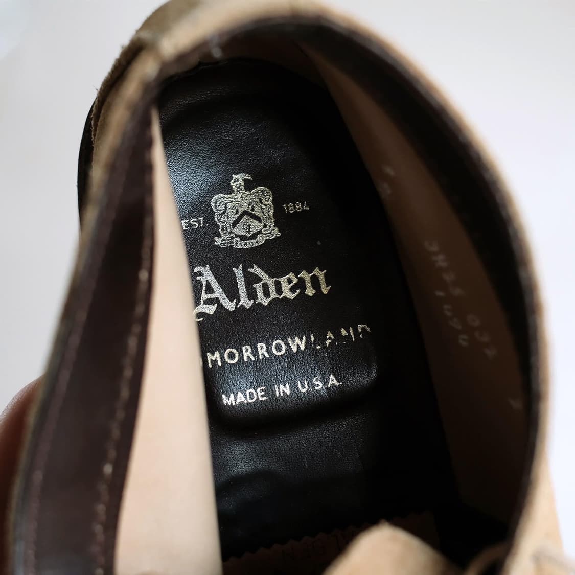 알든 1494 8D 언라인드 스웨이드 처카부츠 상품이미지7