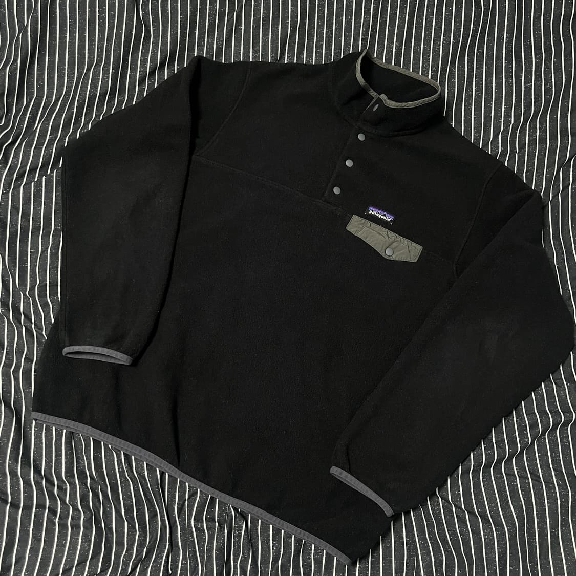 00s 파타고니아 신칠라 후리스 XL 블랙 상품이미지1