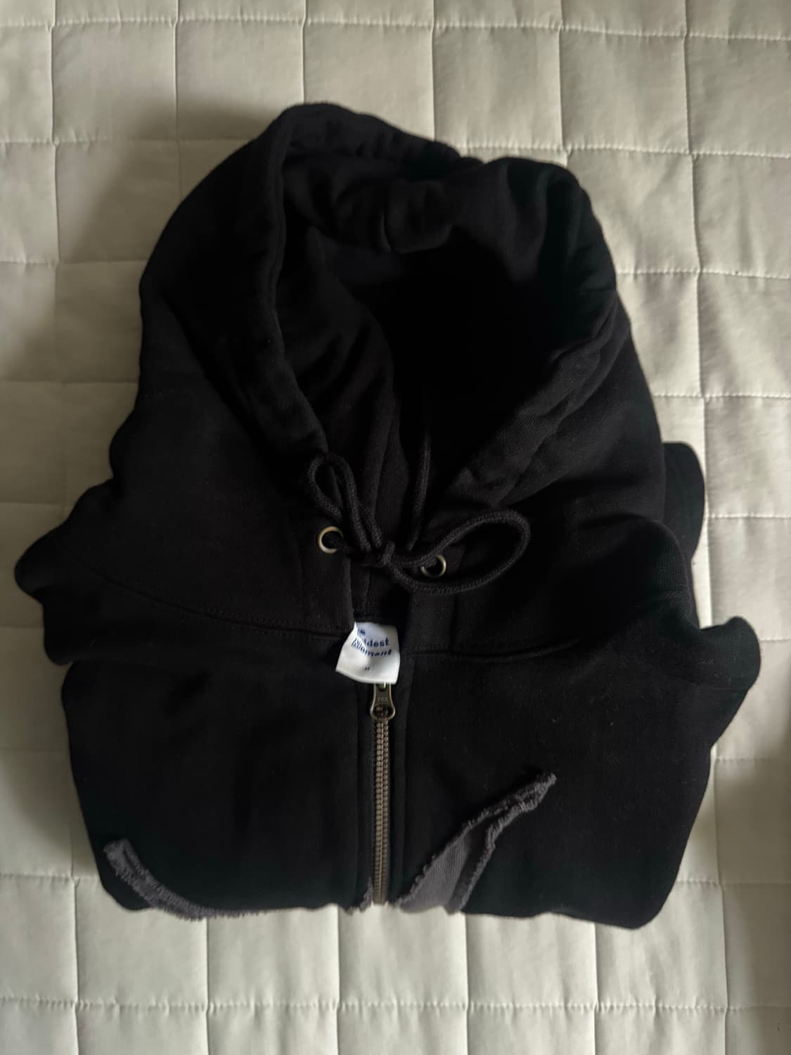 더콜모 TCM starfish hooded zip-up (black) 상품이미지2