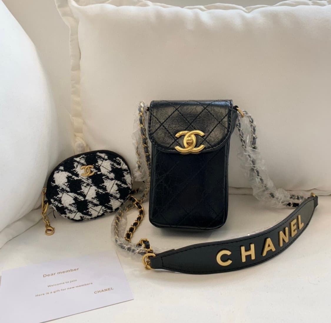 샤넬 뷰티 체인 크로스백 폰백 상품이미지2