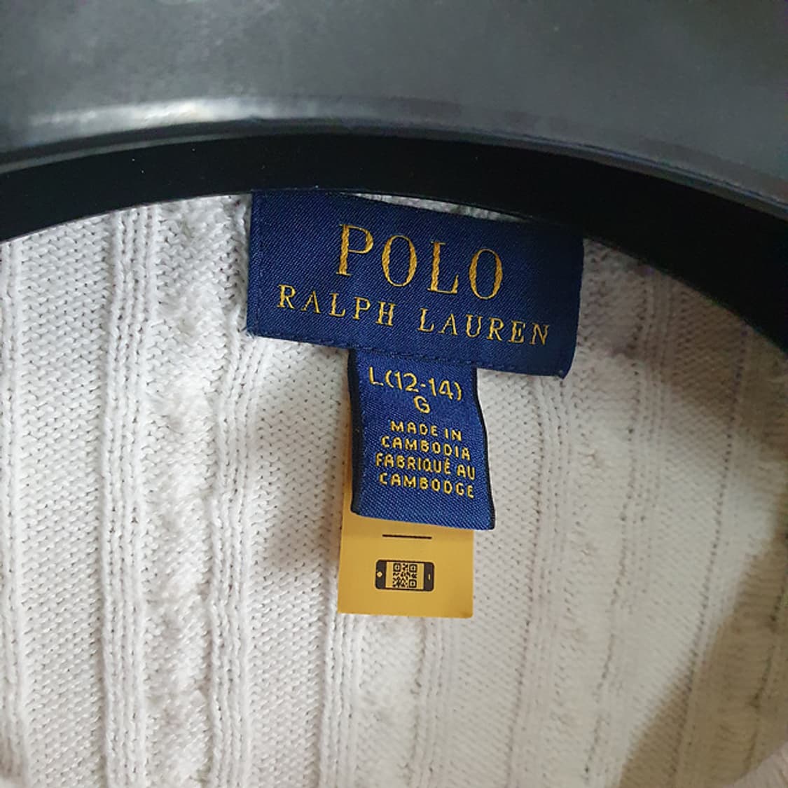 폴로 랄프로렌 주니어 가디건 L(12-14) 상품이미지3