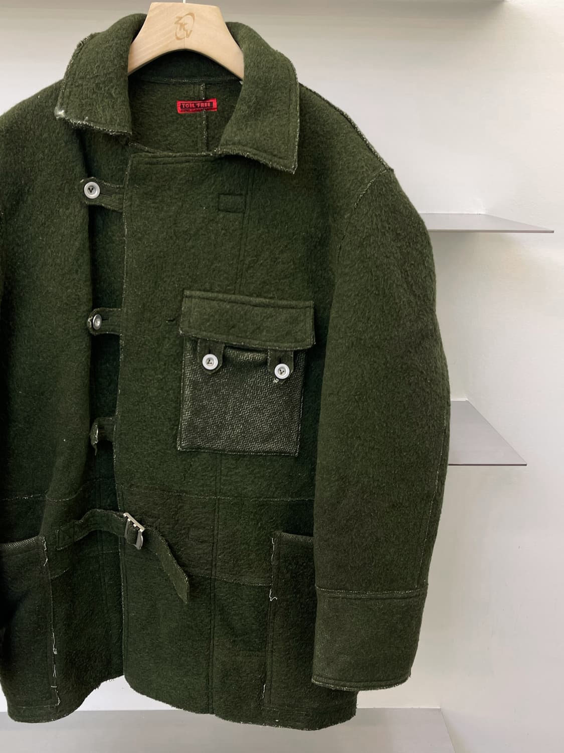 Toll Free Dine Garment  멜톤 울 스웨디시 코트 상품이미지3