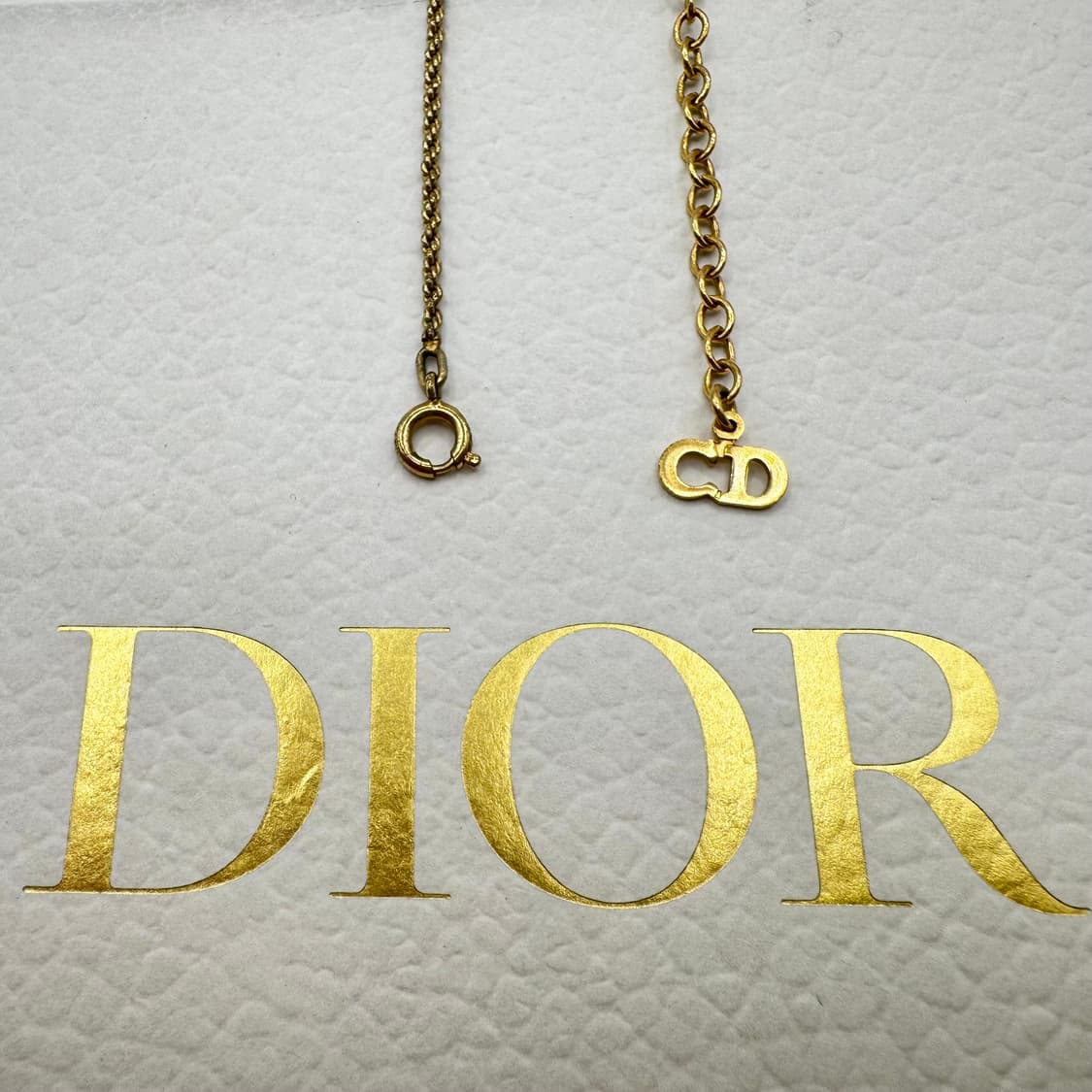 디올 CD 시그니처 펜던트 목걸이 상품이미지3