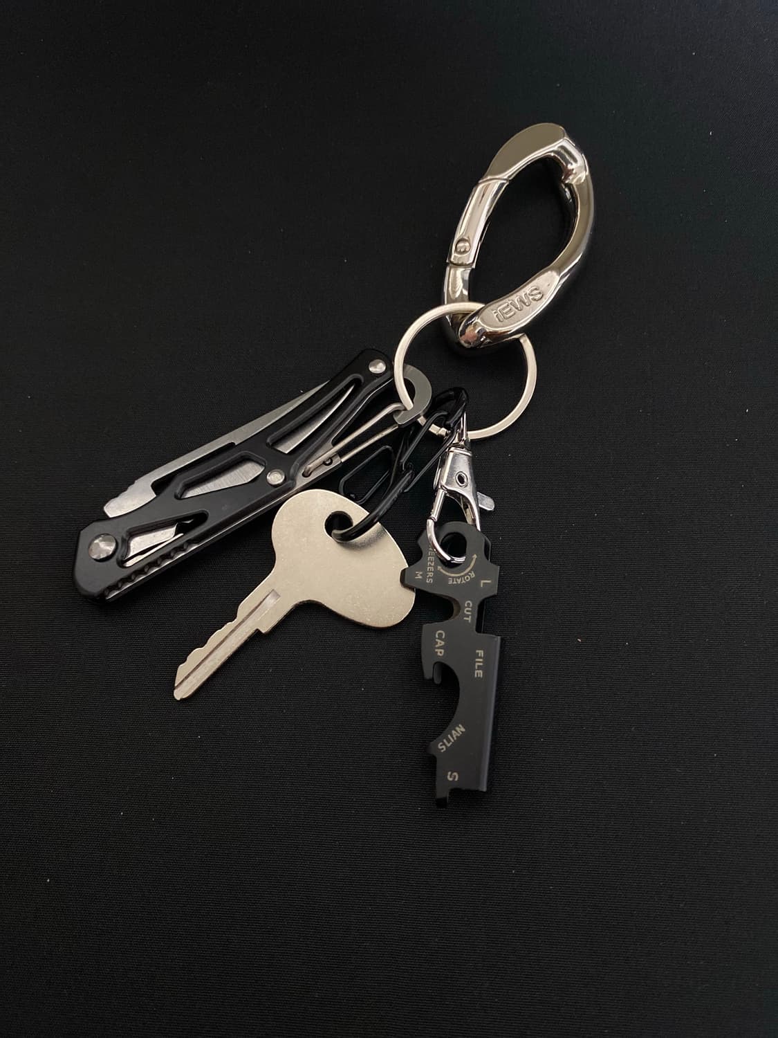 블랙 &실버 키링 상품이미지2