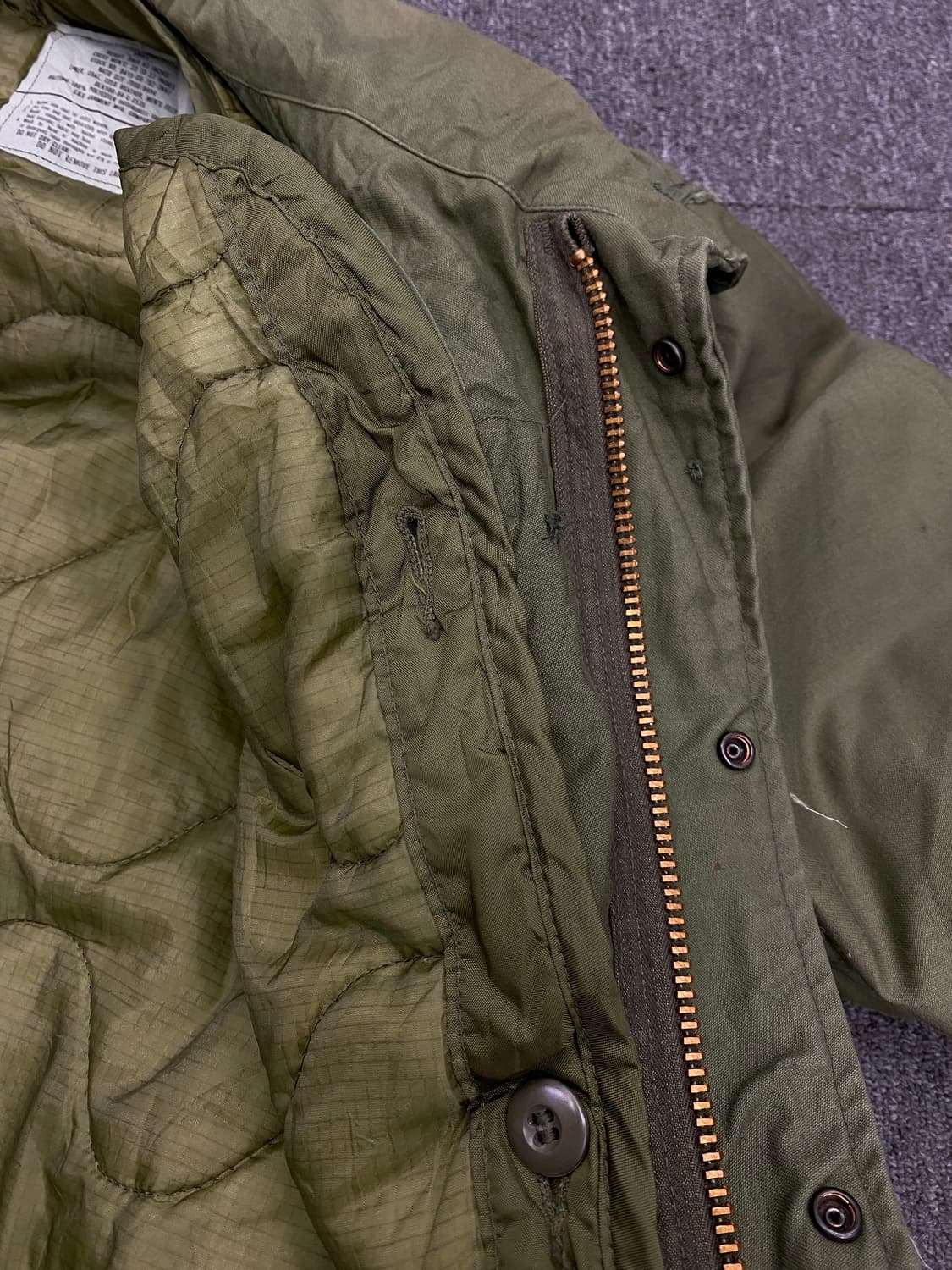 80s 밀리터리 m65 자켓 상품이미지9