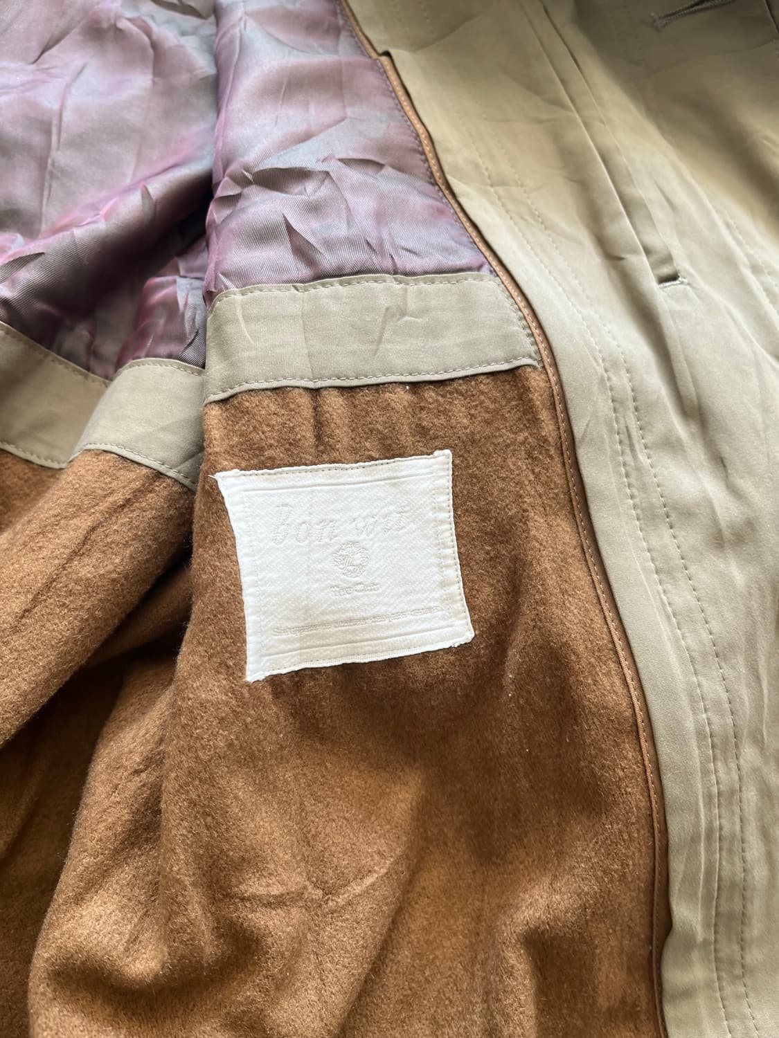 본 윗 디테처블 라이너 트렌치 코트 (105-110) 상품이미지8