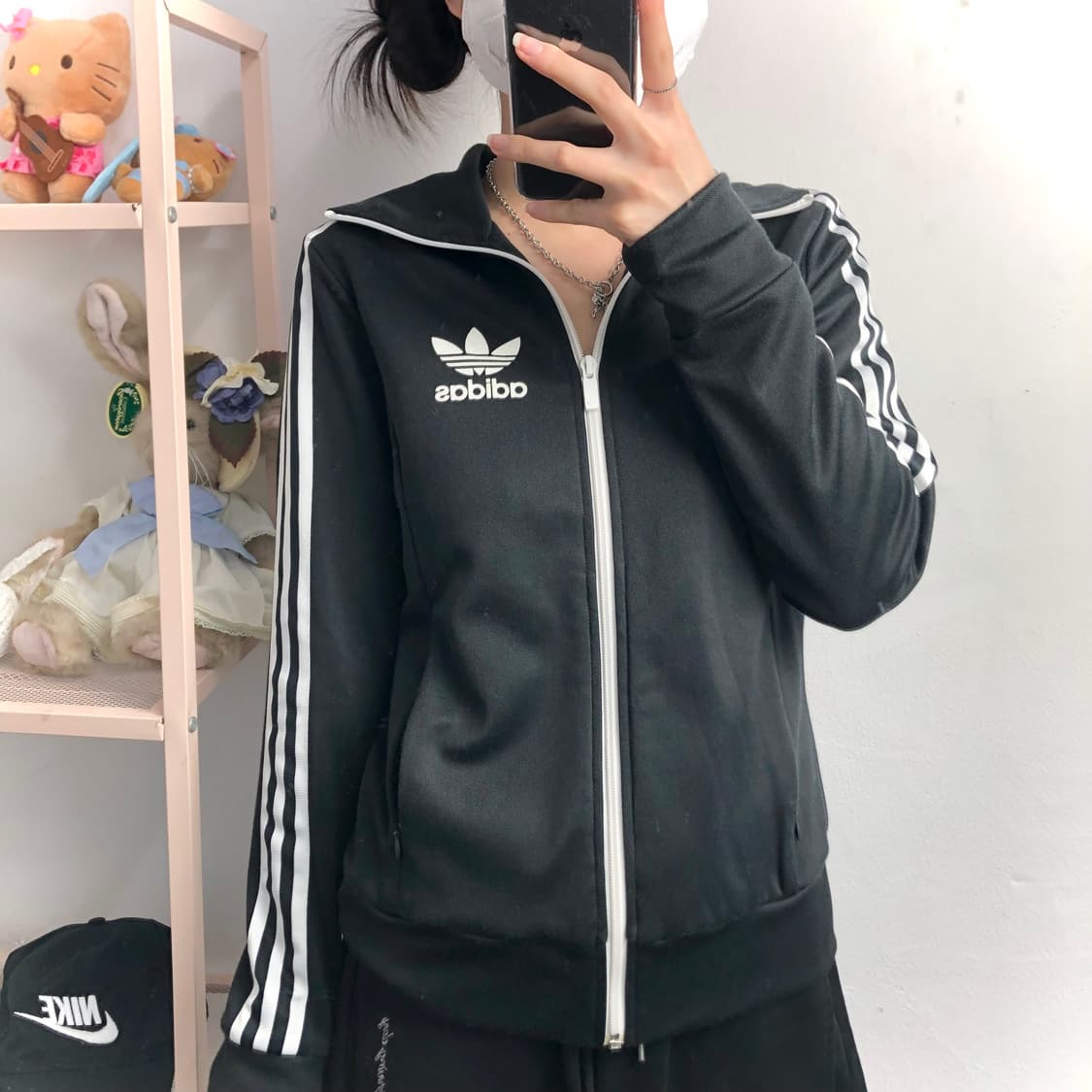 아디다스 블랙 엔믹스 오해원 져지 상품이미지3