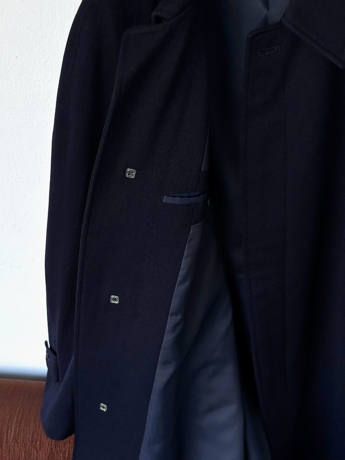 Wool melton soutien collar coat 상품이미지4