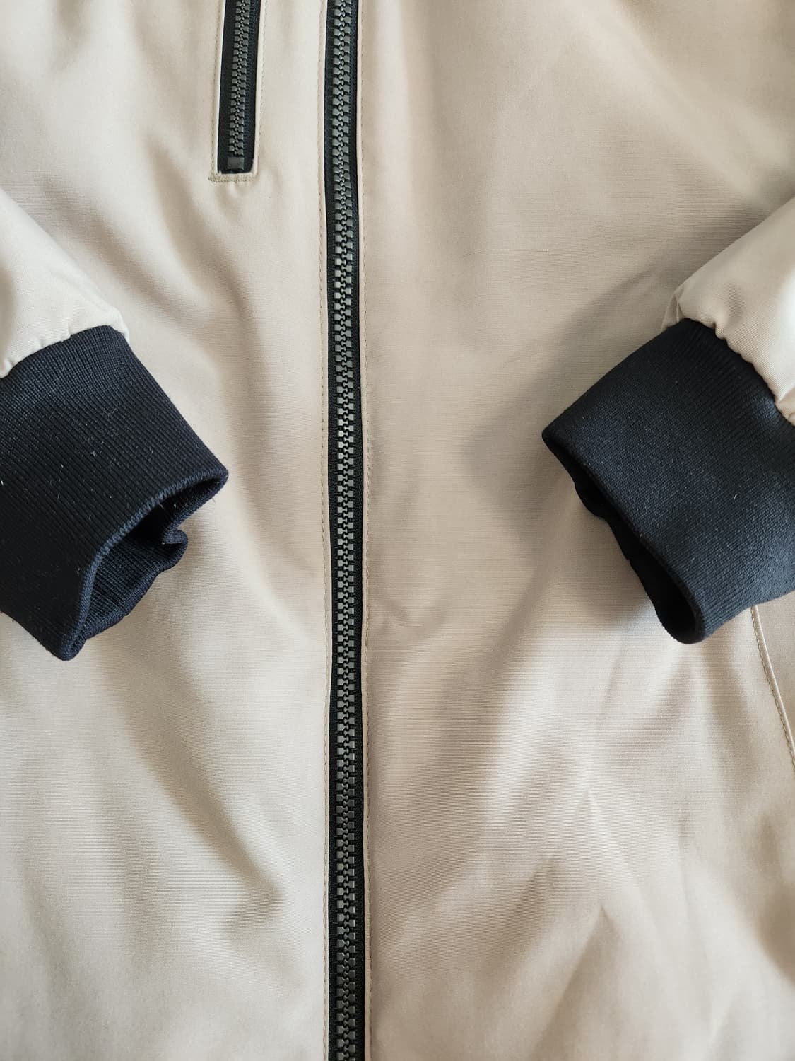 새상품급)네파 베이지 여성 알라스카 라이트 롱 덕다운자켓 사이즈90(s) 상품이미지8