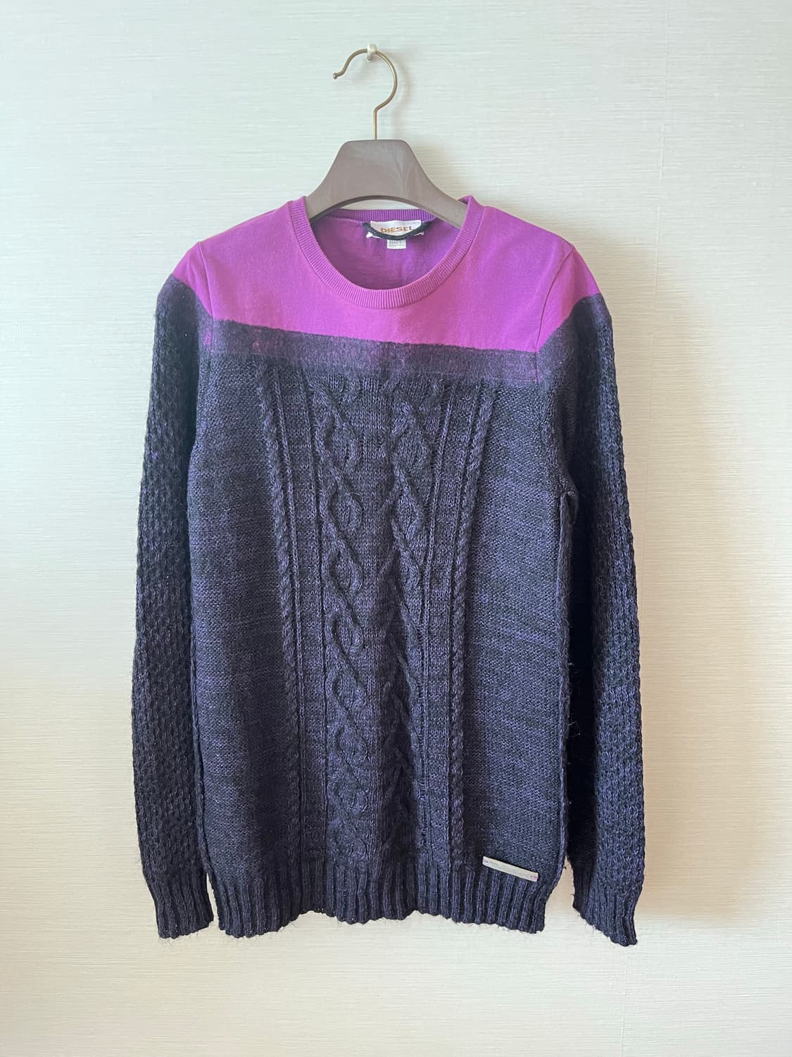 DIESEL 니트 티셔츠 디젤 상품이미지1