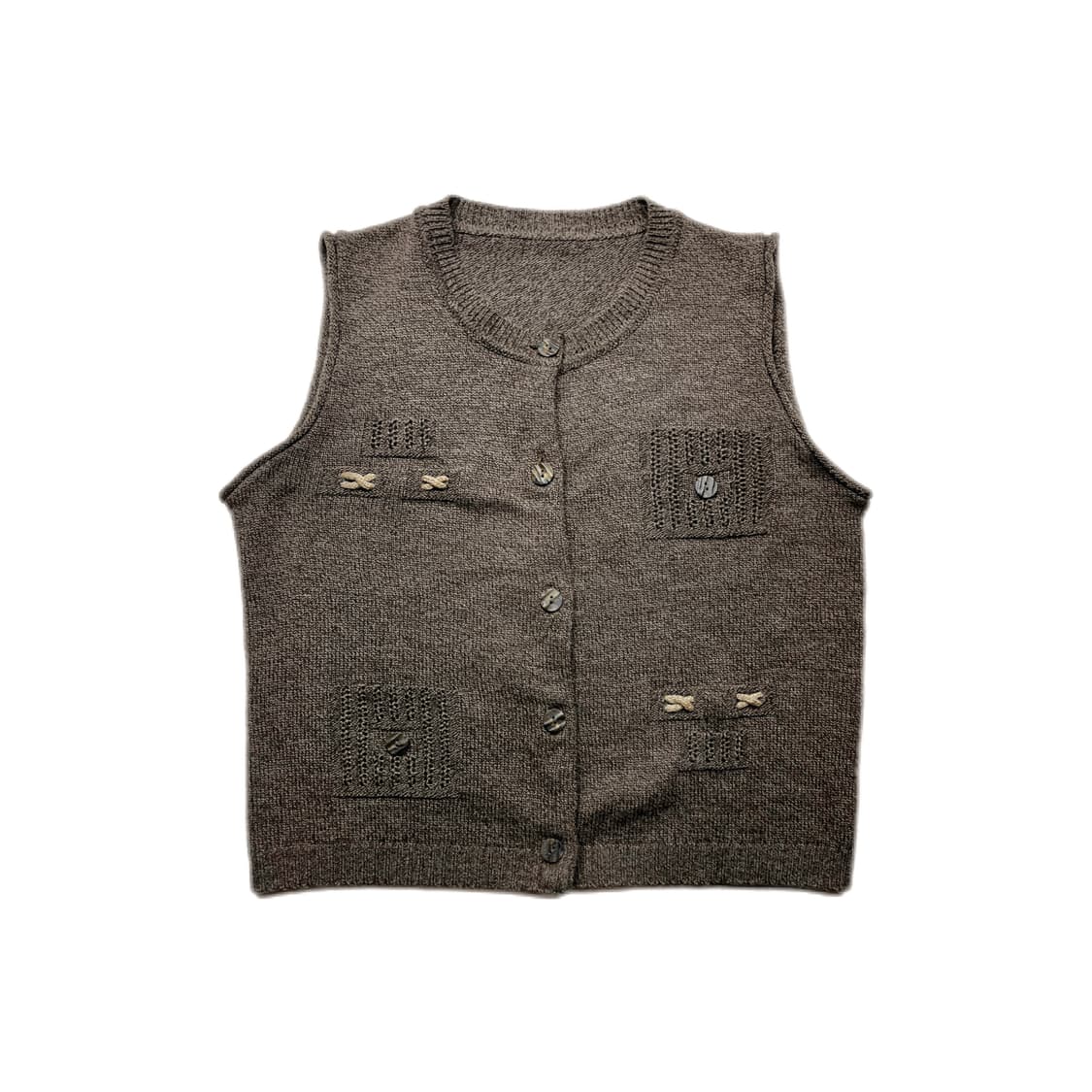 에스닉 니트 베스트 상품이미지1