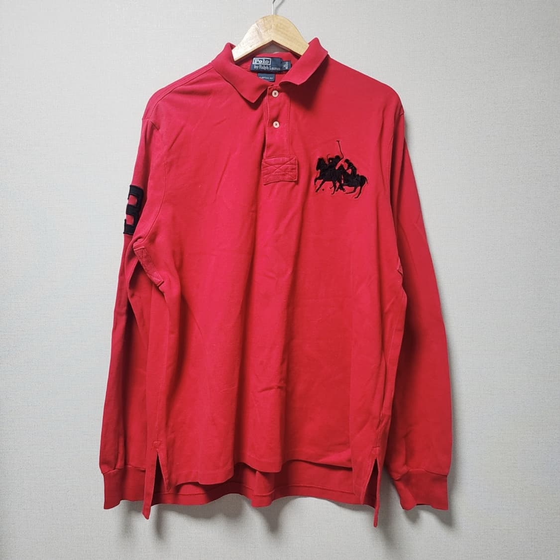 [XL] 폴로 랄프로렌 빅 포니 롱 슬리브 긴팔 카라티 상품이미지1