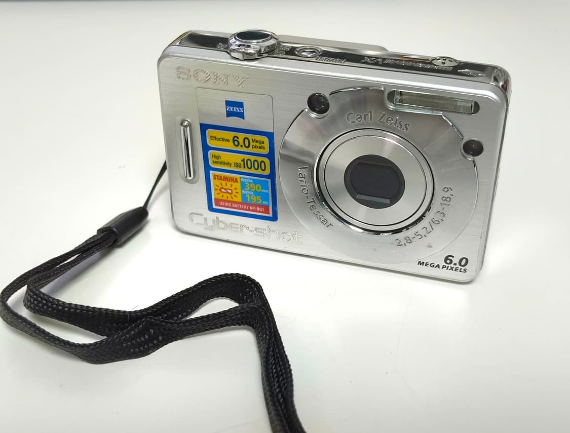 소니 사이버샷 DSC-W50 디지털카메라 (작례O) 상품이미지1