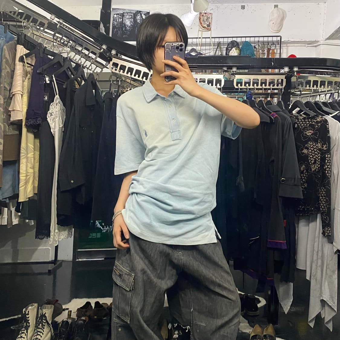 Polo Ralph Lauren 빈티지 페이딩 소다 반팔 티셔츠 상품이미지8