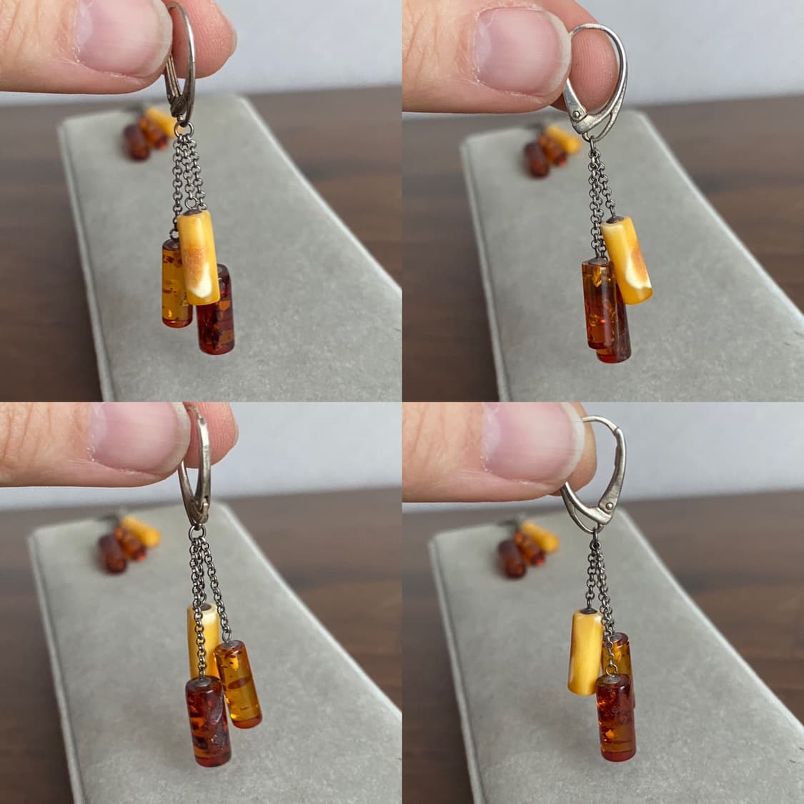 천연 앰버 팔찌(925 SILVER) 상품이미지5