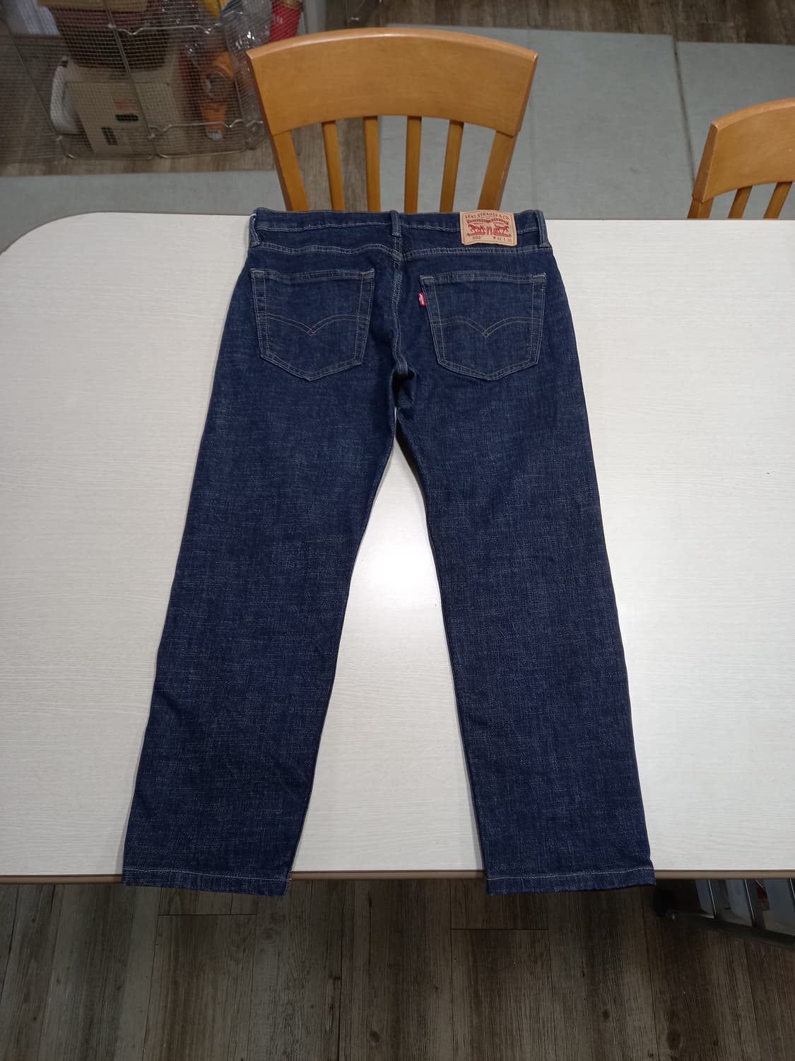 32 리바이스502 생지 스판 슬림일자진 진청 32-322 상품이미지2