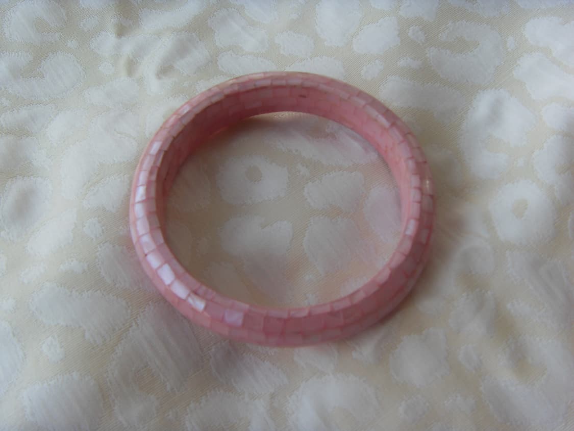 Mother of pearl bangle (pink) 상품이미지4