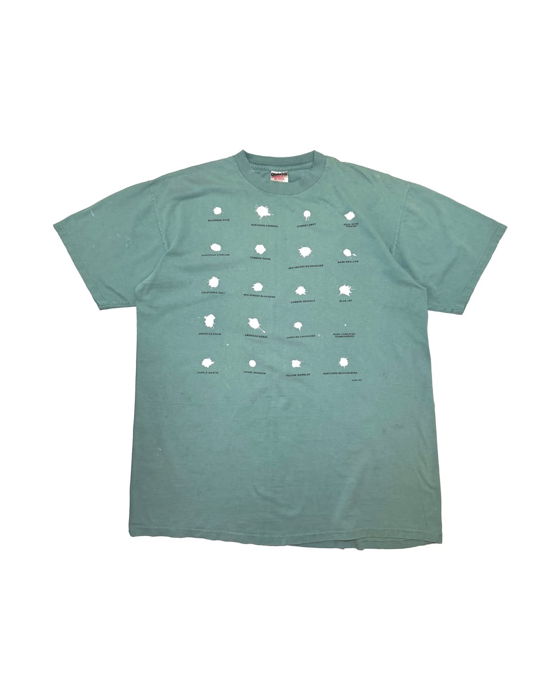 90’s bird identification 티셔츠 상품이미지1