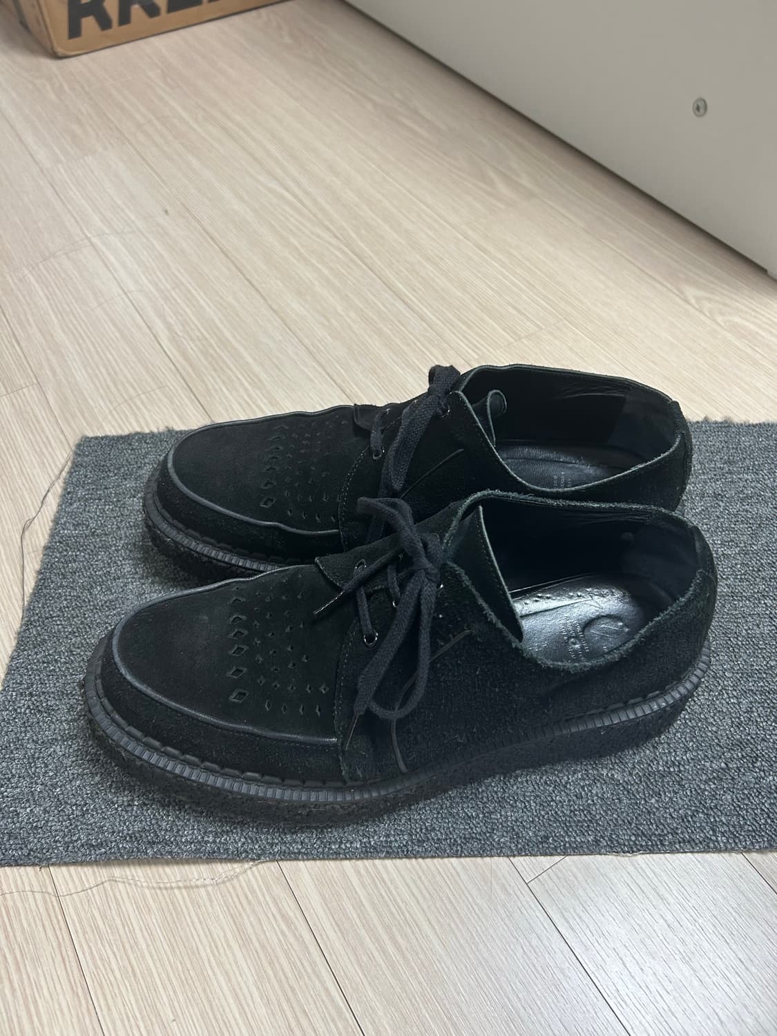 요지야마모토 크리퍼 클리퍼 스웨이드 로퍼 상품이미지3