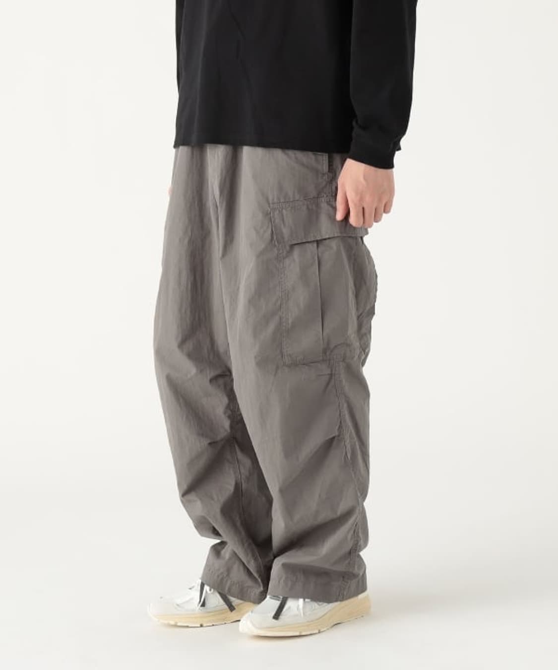 빔즈 빅 6포켓 카고 팬츠 그레이 M 상품이미지7